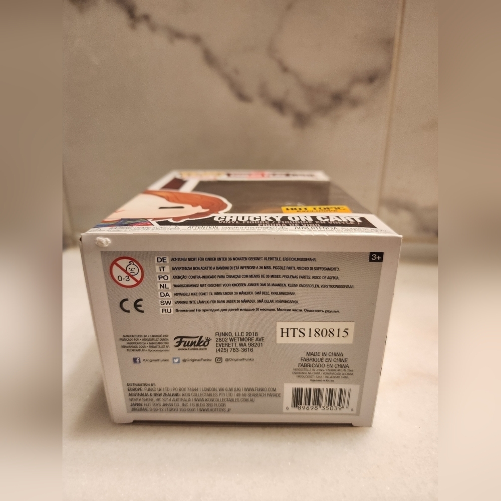 Hot Topic Exclusive Chucky On Cart. Chucky 2 Funko Pop - Picture 6 of 6